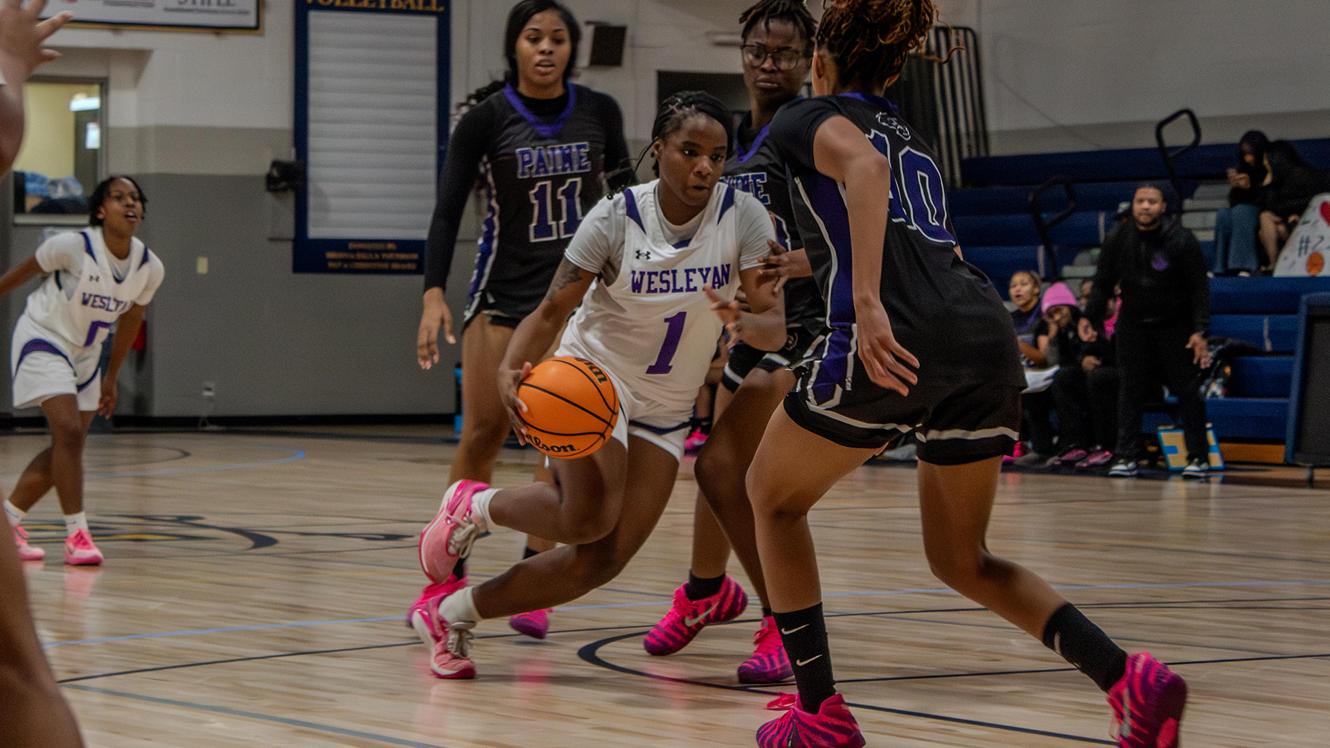 Athletics Scholarship Photo Student Basketball Player in Game