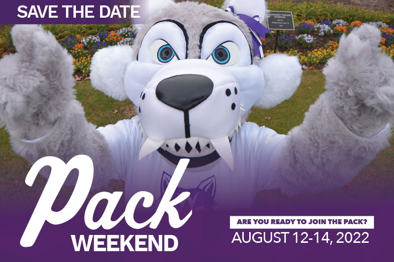 Pack Weekend, August 12-14, 2022