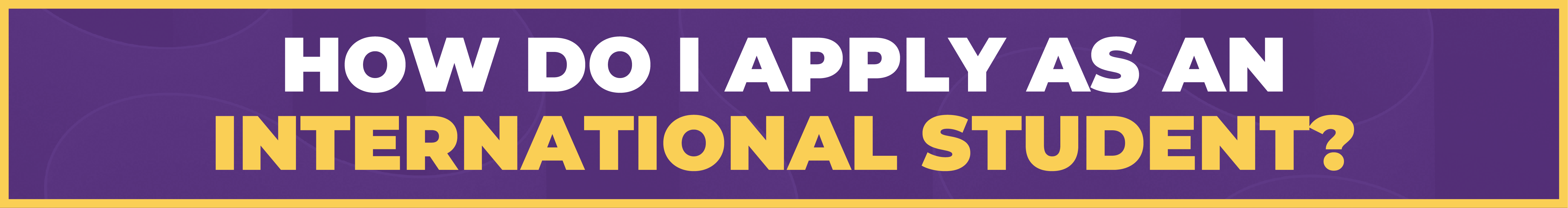 How do I apply How do I apply